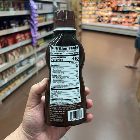 Trader Joe's Organic Midnight Moo Chocolate Syrup 15.8 oz