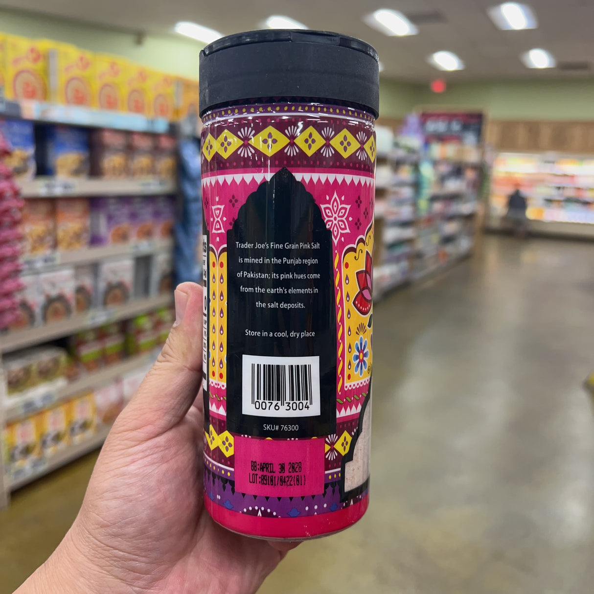 Trader Joe's Fine Grain Pink Salt 17.6 oz product image 3