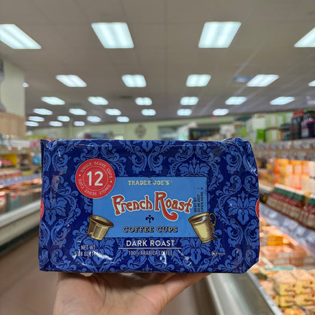 Trader Joe's French Roast K-Cup Coffee Pods Dark Roast 12ct