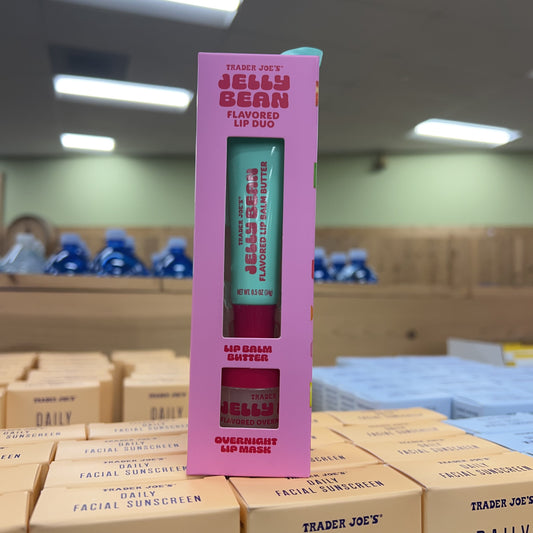 Trader Joe's Jelly Bean Flavored Lip Duo Lip Balm Butter + Overnight Lip Mask
