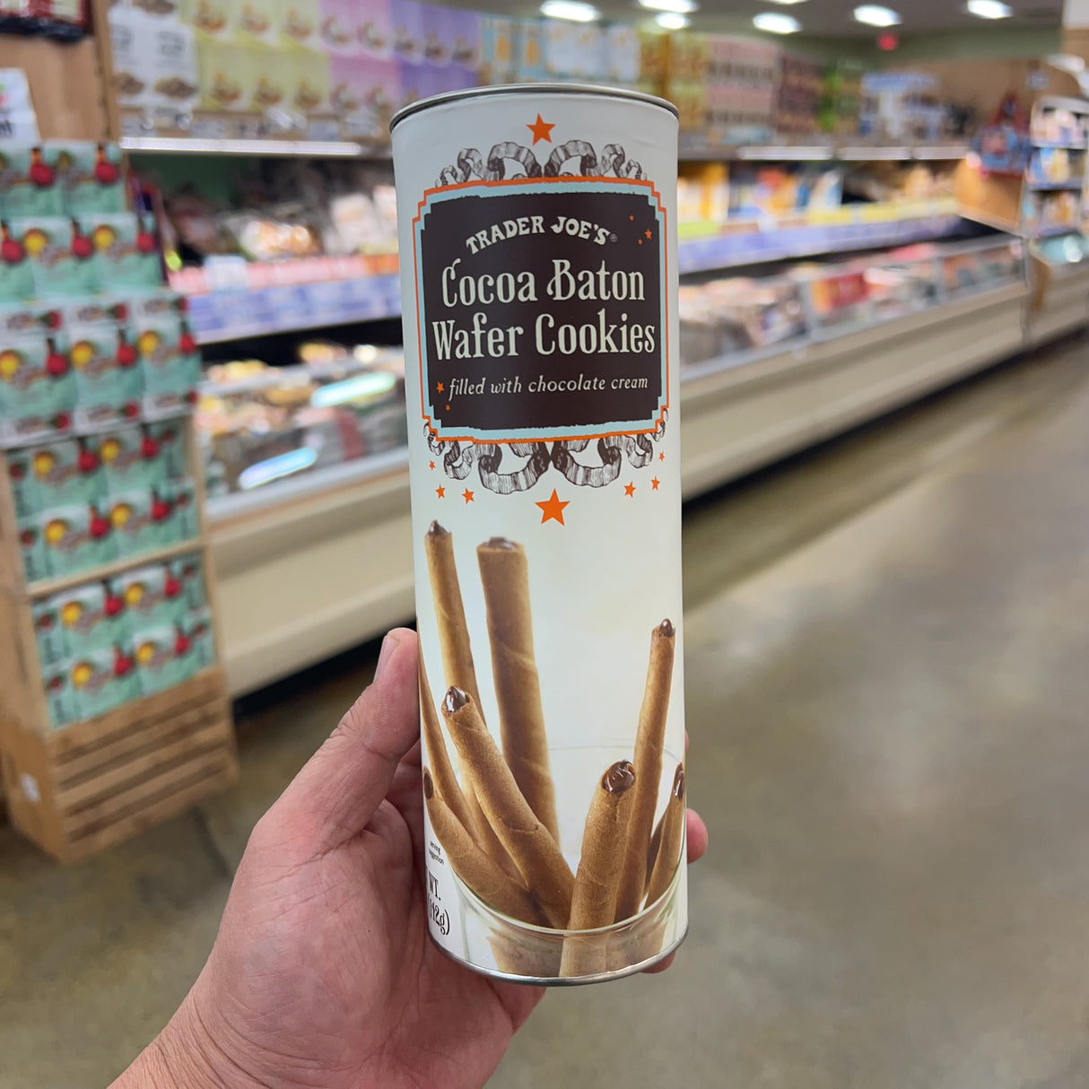 Trader Joe's Cocoa Baton Wafer Cookies 4 oz product image 5