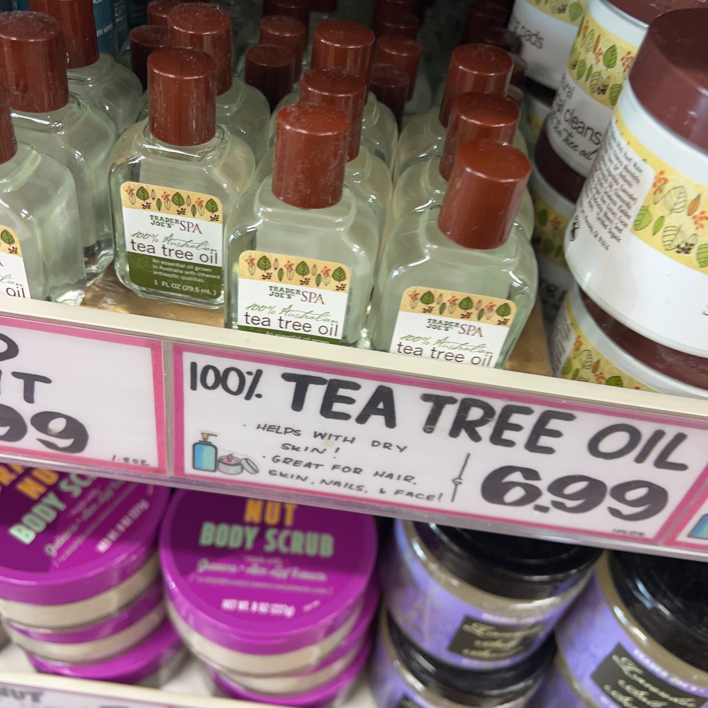 Trader Joe's SPA 100% Pure Australian Tea Tree Oil 1 fl oz (29.5mL)