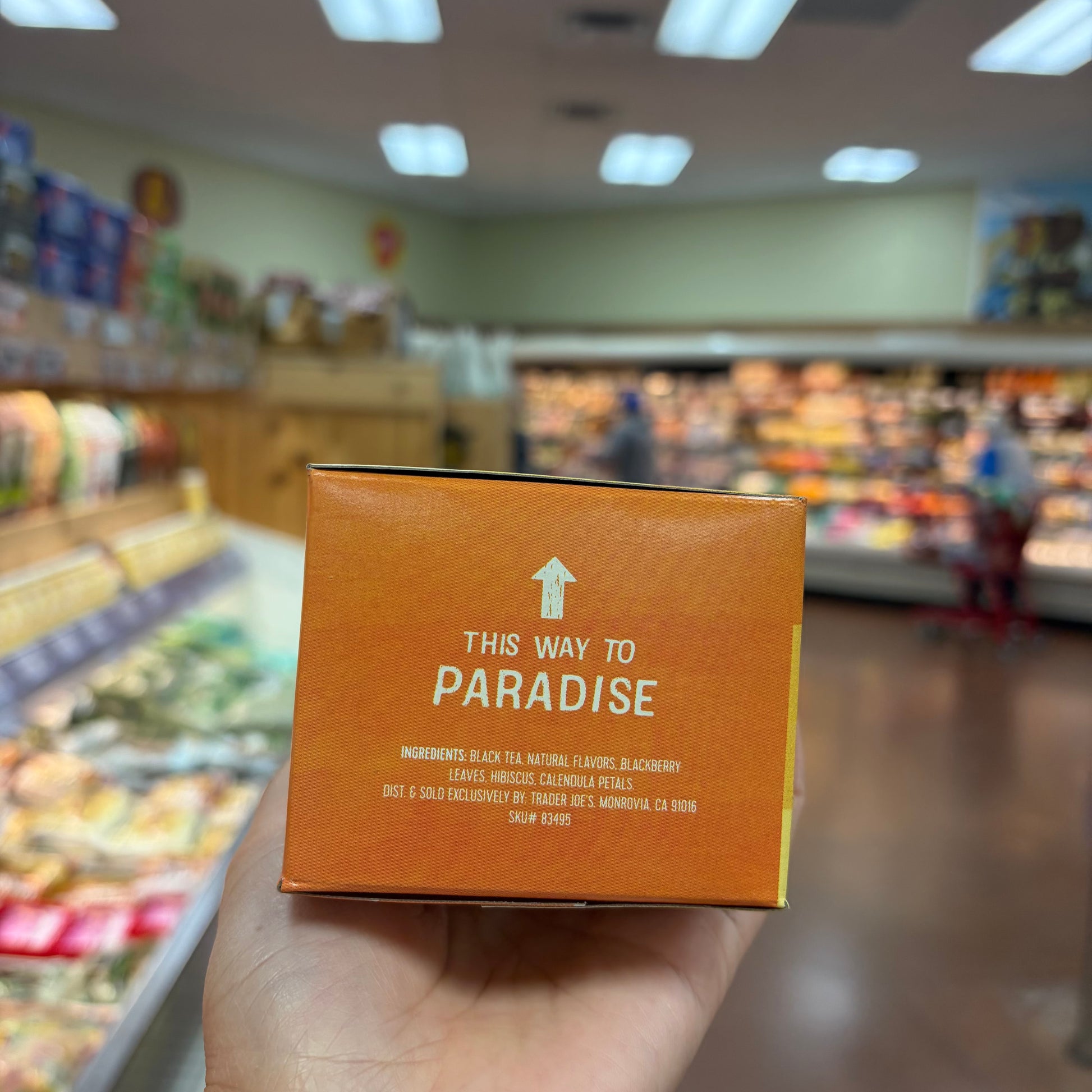 Trader Joe's Mango Flavored Black Tea Blend, 1.2 oz