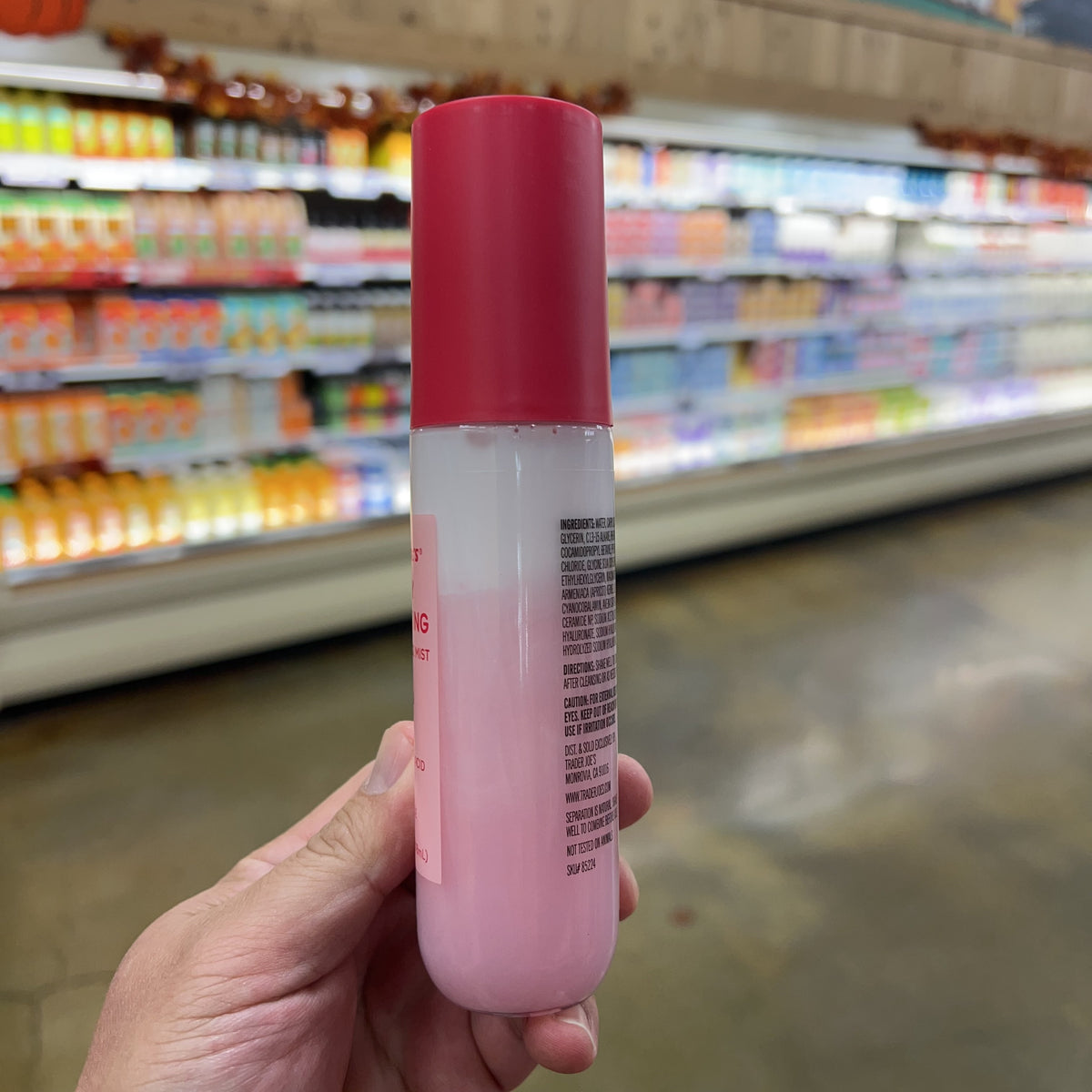 Trader Joe's Milky Hydrating Bi-Phase Face Mist – 4 fl oz (118 mL) - product image 7