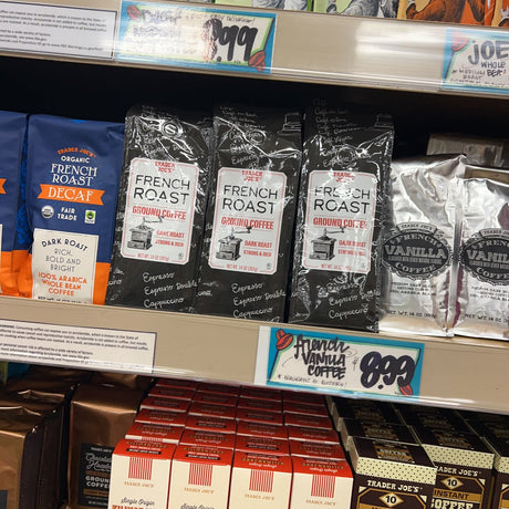 Trader Joe's French Roast Ground Coffee Dark Roast 100% Arabica 14 oz