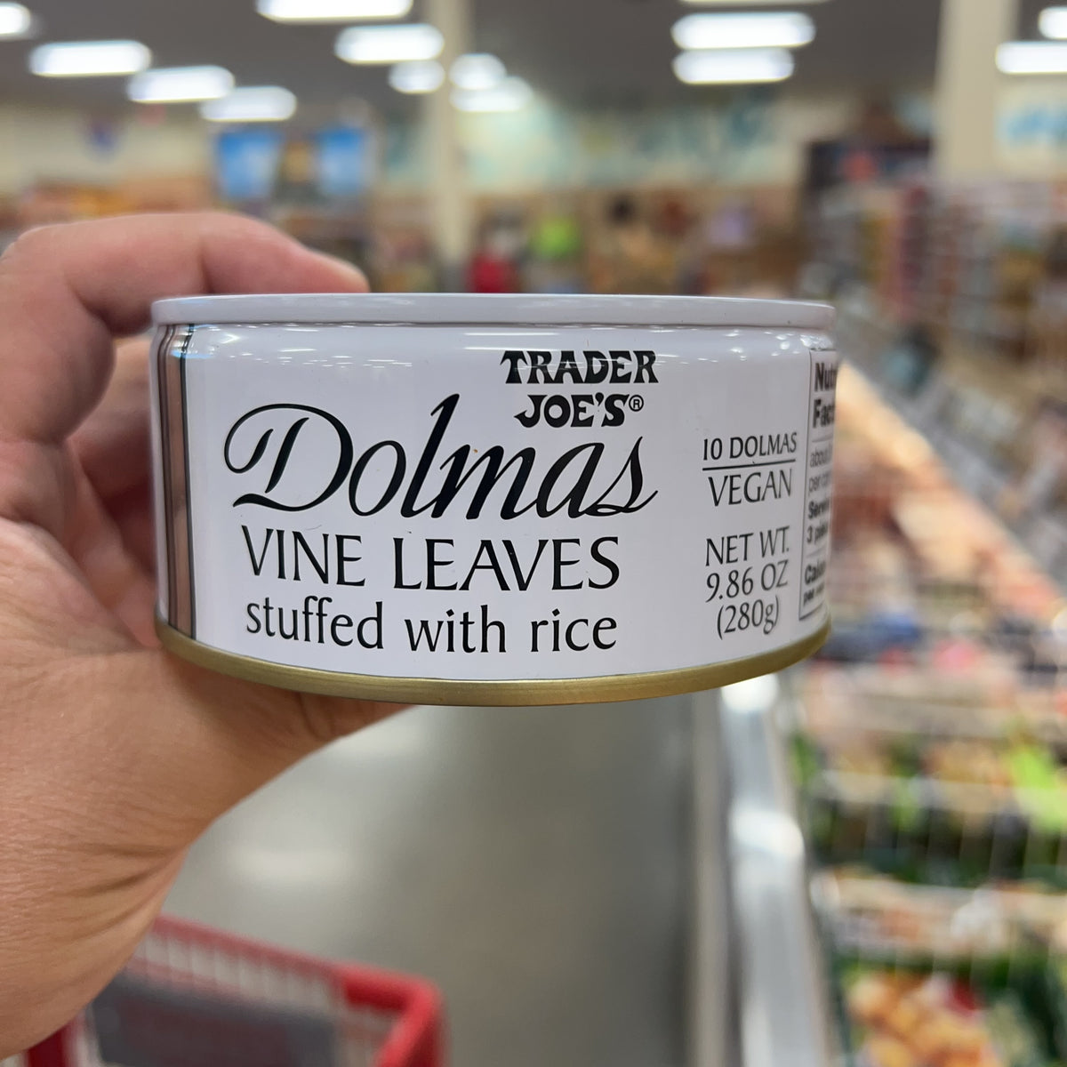 Trader Joe's Dolmas Vine Leaves Stuffed with Rice, 9.86 oz product image 2