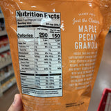 Trader Joe's Just the Clusters Maple Pecan Granola, 16 oz