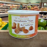 Trader Joe's Honey Roasted Macadamia Nuts & Cashews 8 oz product image