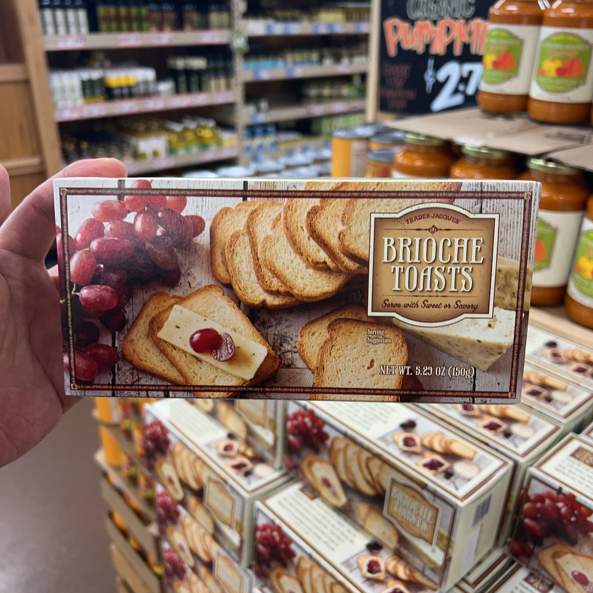 Trader Joe's Brioche Toasts 5.29 oz product image