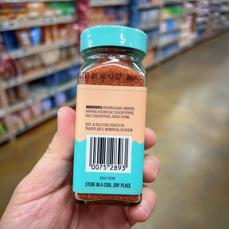 Trader Joe's Salmon Rub Seasoning Blend Kosher Pareve 2.6 oz