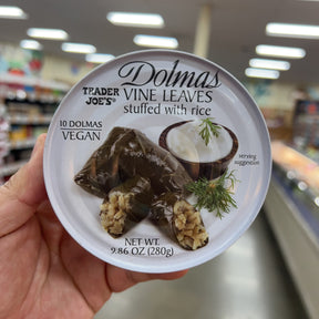 Trader Joe's Dolmas Vine Leaves Stuffed with Rice, 9.86 oz product image
