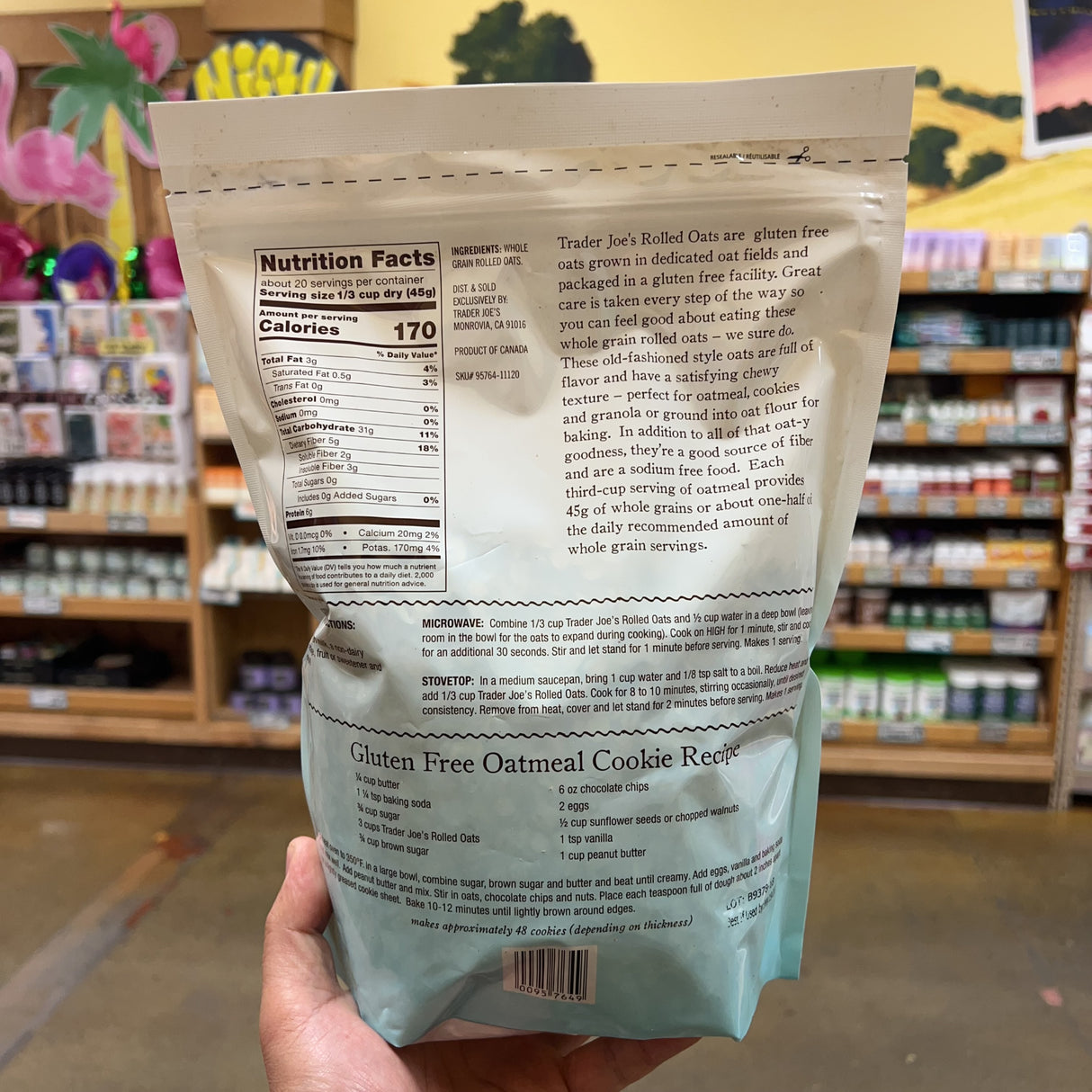 Trader Joe's Rolled Oats