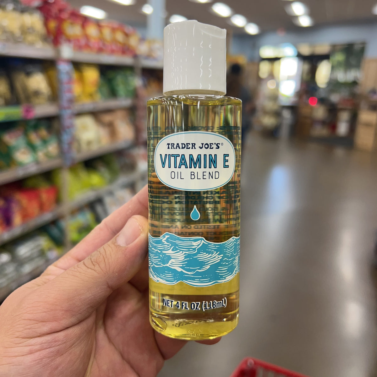 Trader Joe's Vitamin E Oil Blend 24000 IU Soybean & Coconut Oil 4 fl oz product image