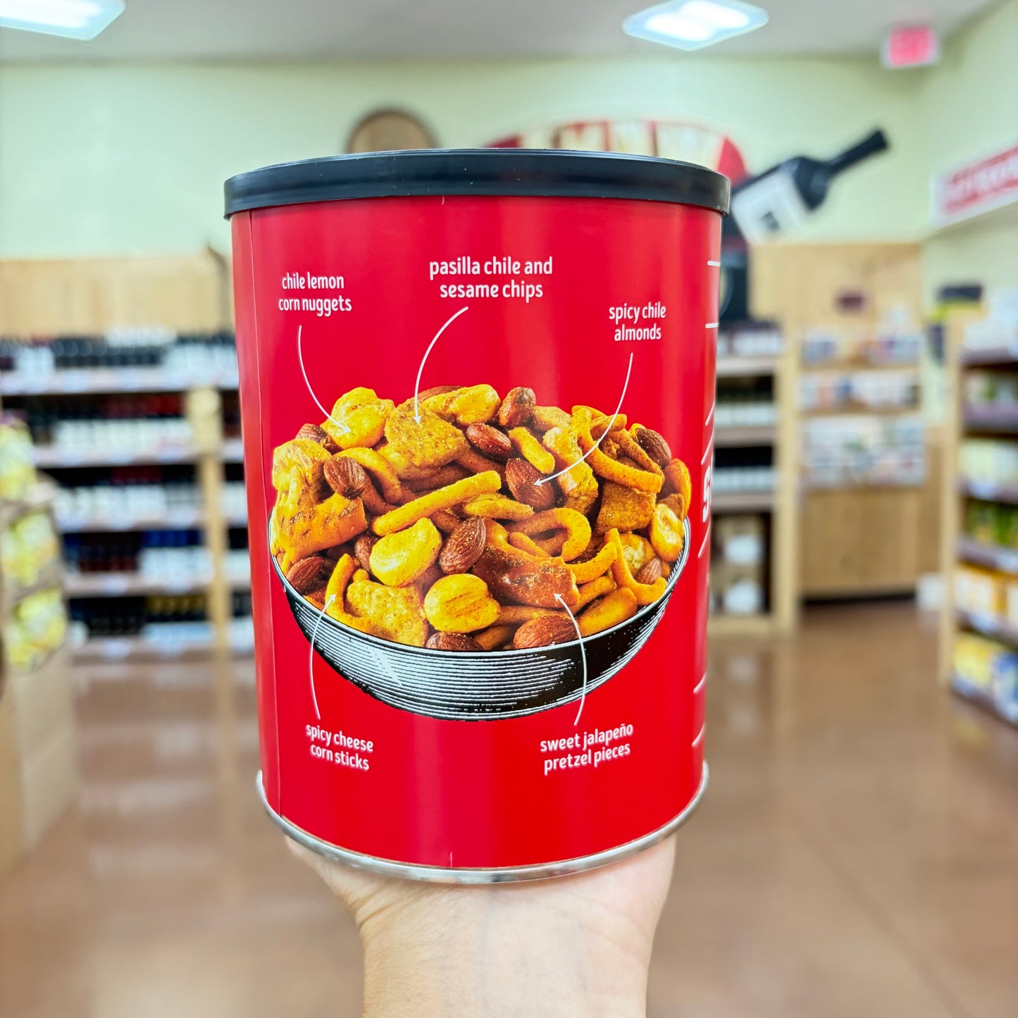 Trader Joe's Stepping It Up Spicy Snack Bar Mix 11.5 oz product image