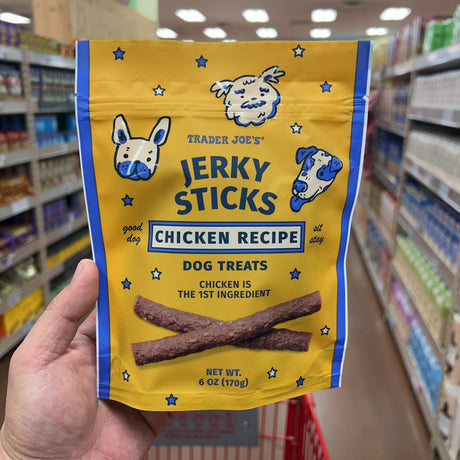Trader Joe's Chicken Jerky Sticks Dog Treats — additional product detail