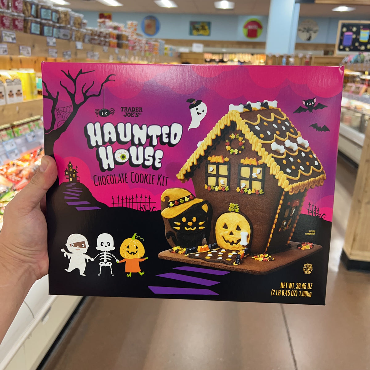 Trader Joe's Haunted House Chocolate Cookie Kit, 24 oz product image 5