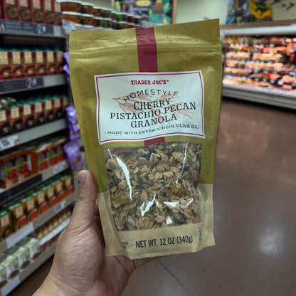 Trader Joe's Homestyle Cherry Pistachio Pecan Granola