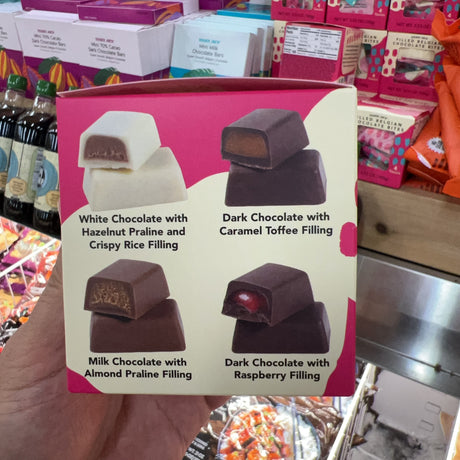 Trader Joe's Filled Belgian Chocolate Bites 4 Flavors 3.53 oz product image 2