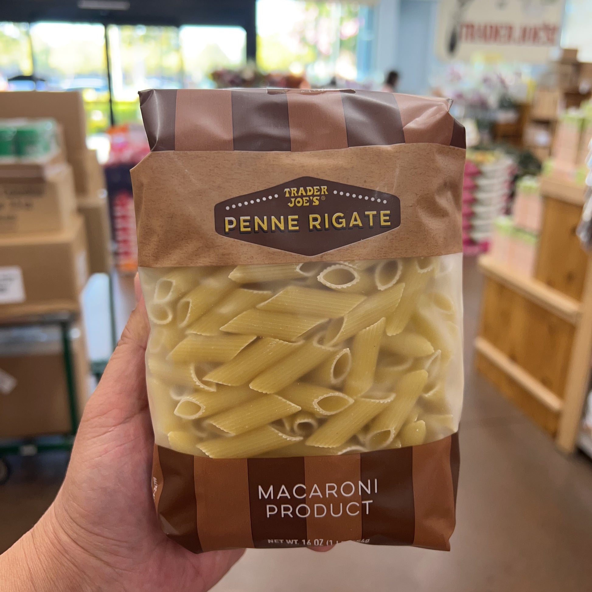 Trader Joe's Penne Rigate 16 oz (1 lb) product image