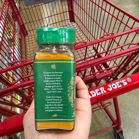 Trader Joe's USDA Organic Ground Turmeric 2 oz (57g) | Kosher | Pure Turmeric Spice