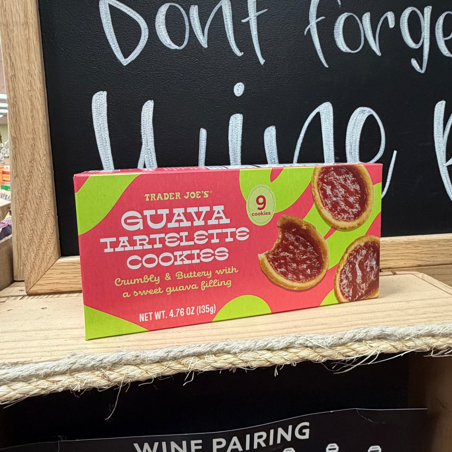 Trader Joe's Guava Tartelette Cookies