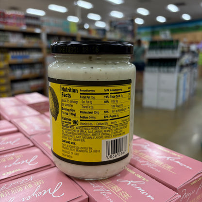 Trader Joe's Limone Alfredo Sauce Creamy Lemon Pasta Sauce with Parmigiano Reggiano 15 oz