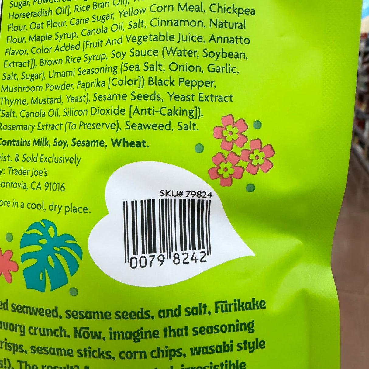 Trader Joe's Furikake Snack Mix 7.5 oz product image 4