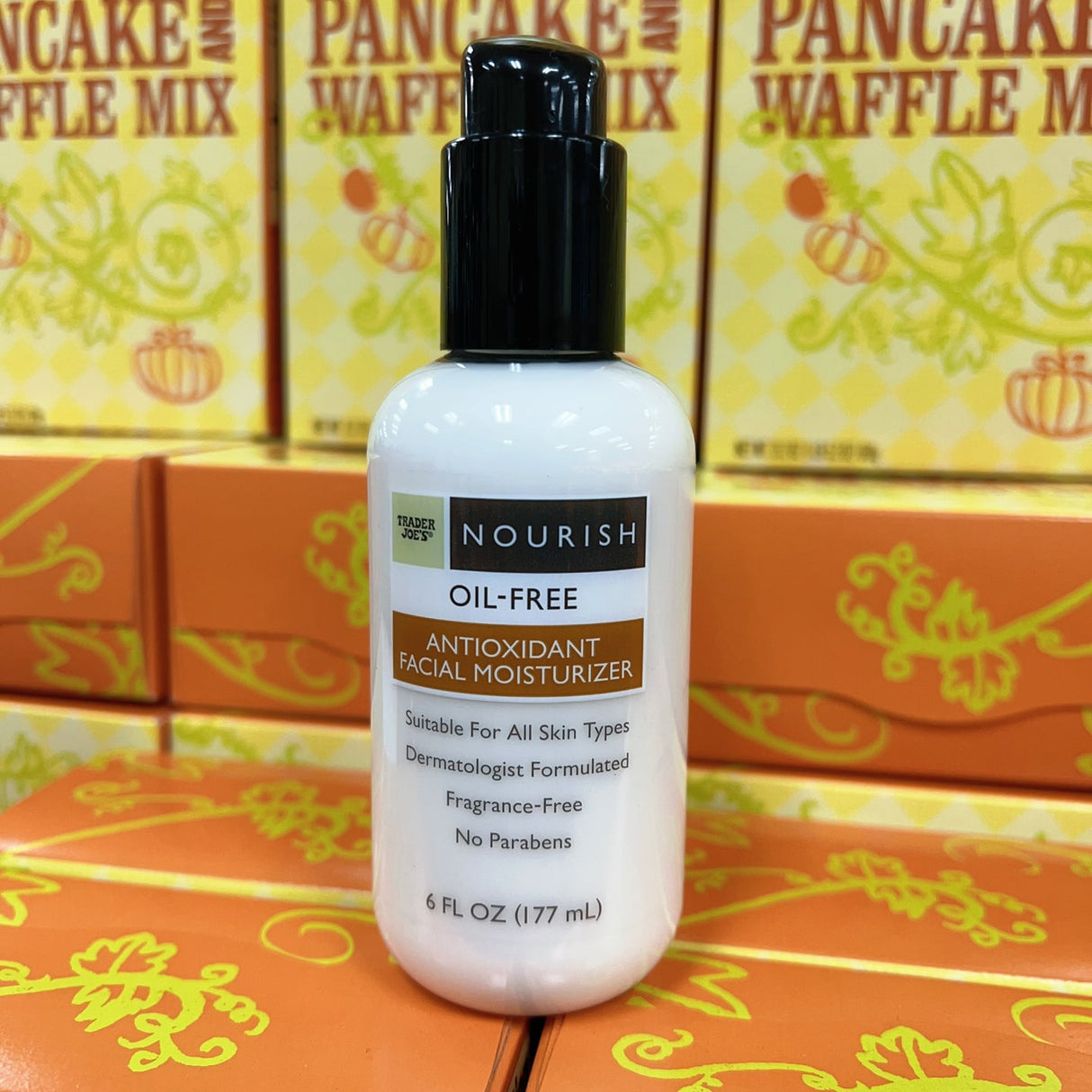 Trader Joe's Nourish Oil-Free Antioxidant Facial Moisturizer 6 fl oz