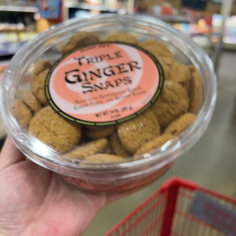 Trader Joe's Triple Ginger Snaps 14 oz (397g) – package detail view 3