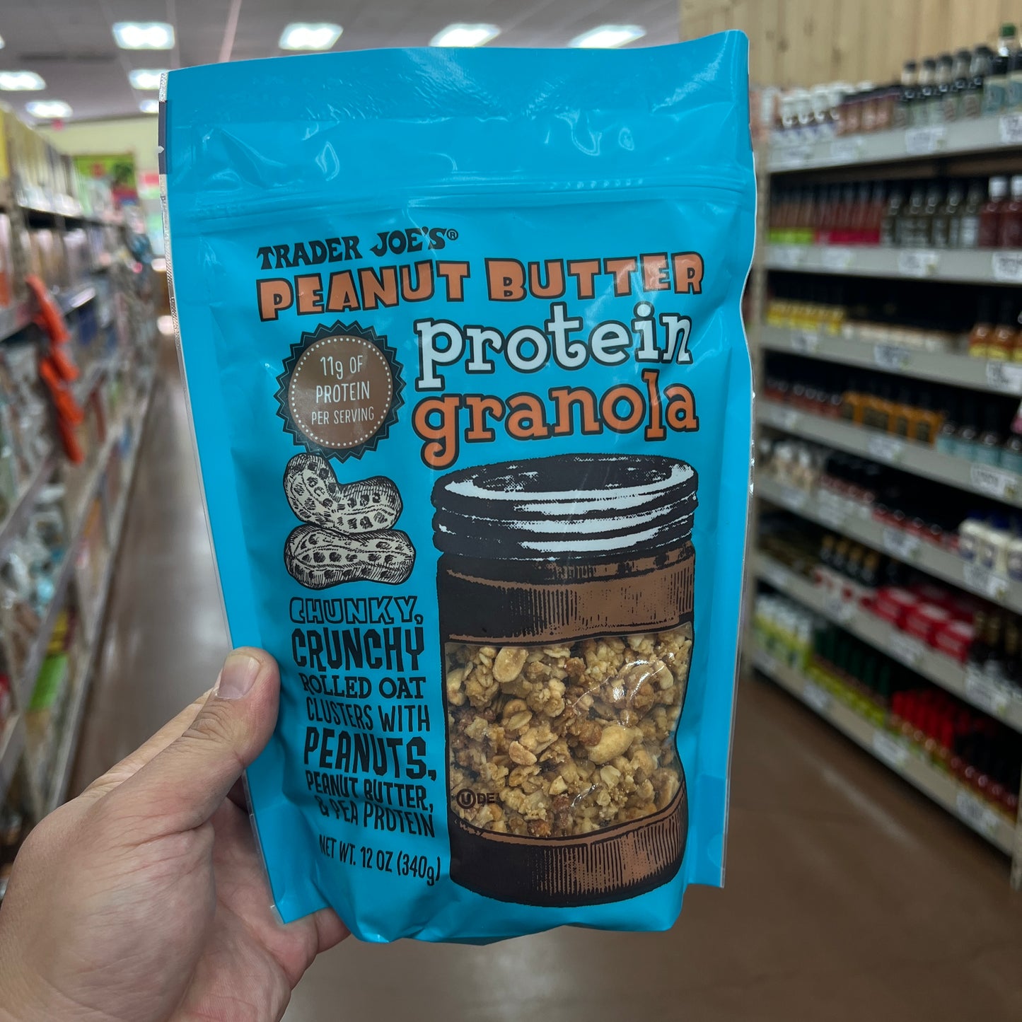 Trader Joe's Peanut Butter Protein Granola — Buy Online | Shipped Nationwide