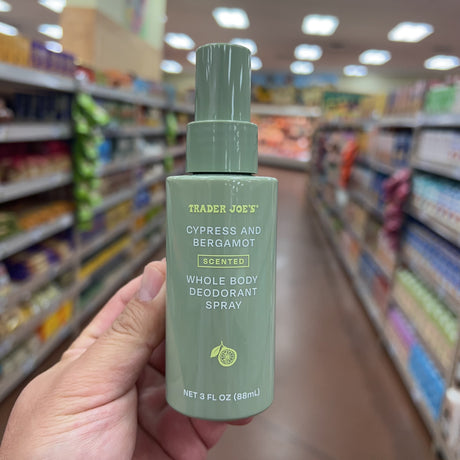 Trader Joe's Cypress and Bergamot Scented Whole Body Deodorant Spray