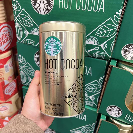 Starbucks Classic Hot Cocoa Mix Net Wt. 30 oz (850g) 1LB 14 oz