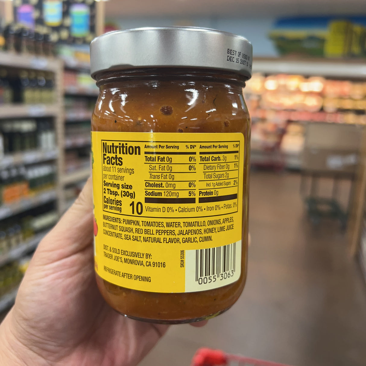 Trader Joe's Fall Harvest Salsa, 12 oz product image 2