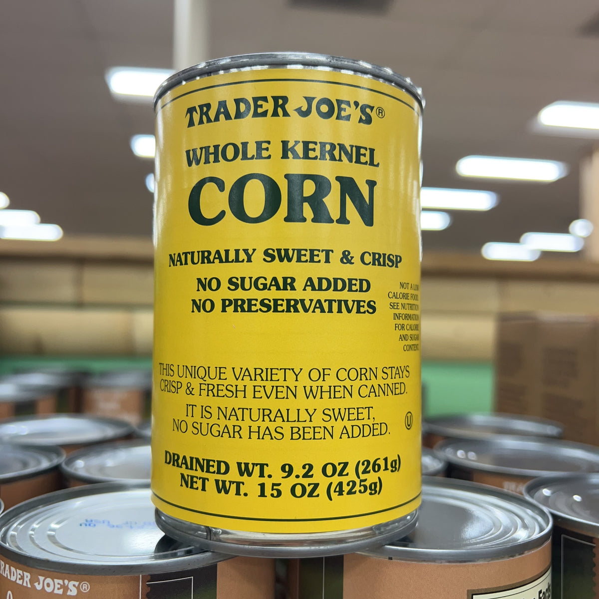 Trader Joe's Whole Kernel Corn, 15 oz product image