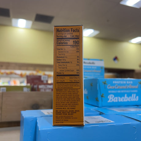 Trader Joe's Chewy Chocolate & Peanut Butter Protein Bars 5 Pack 7.05 oz product image 3
