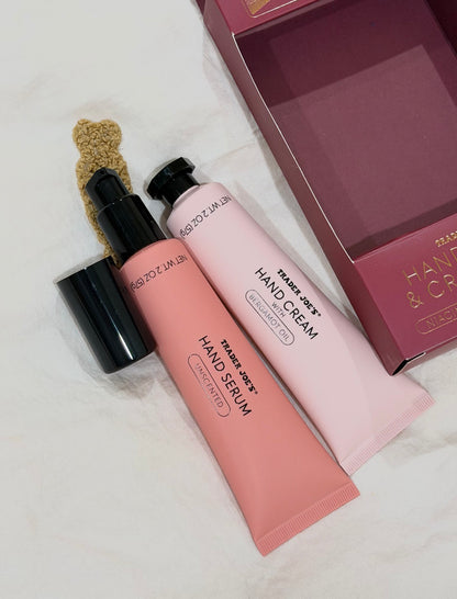 Trader Joe's Hand Serum & Cream Duo 2-Piece Set 2 oz Each
