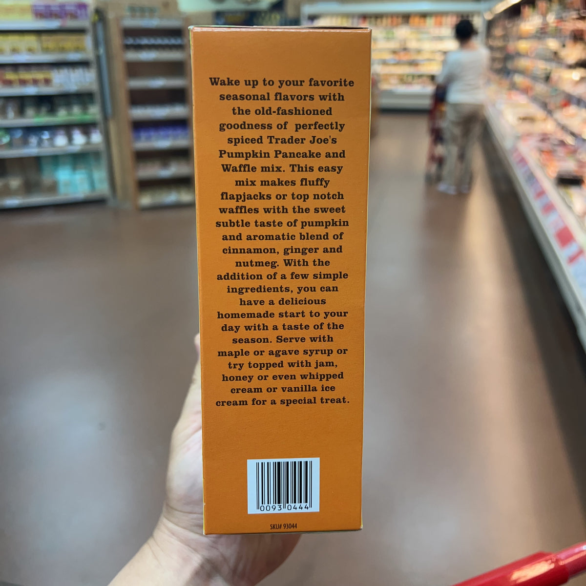 Trader Joe's Pumpkin Pancake & Waffle Mix, 21.2 oz product image 4