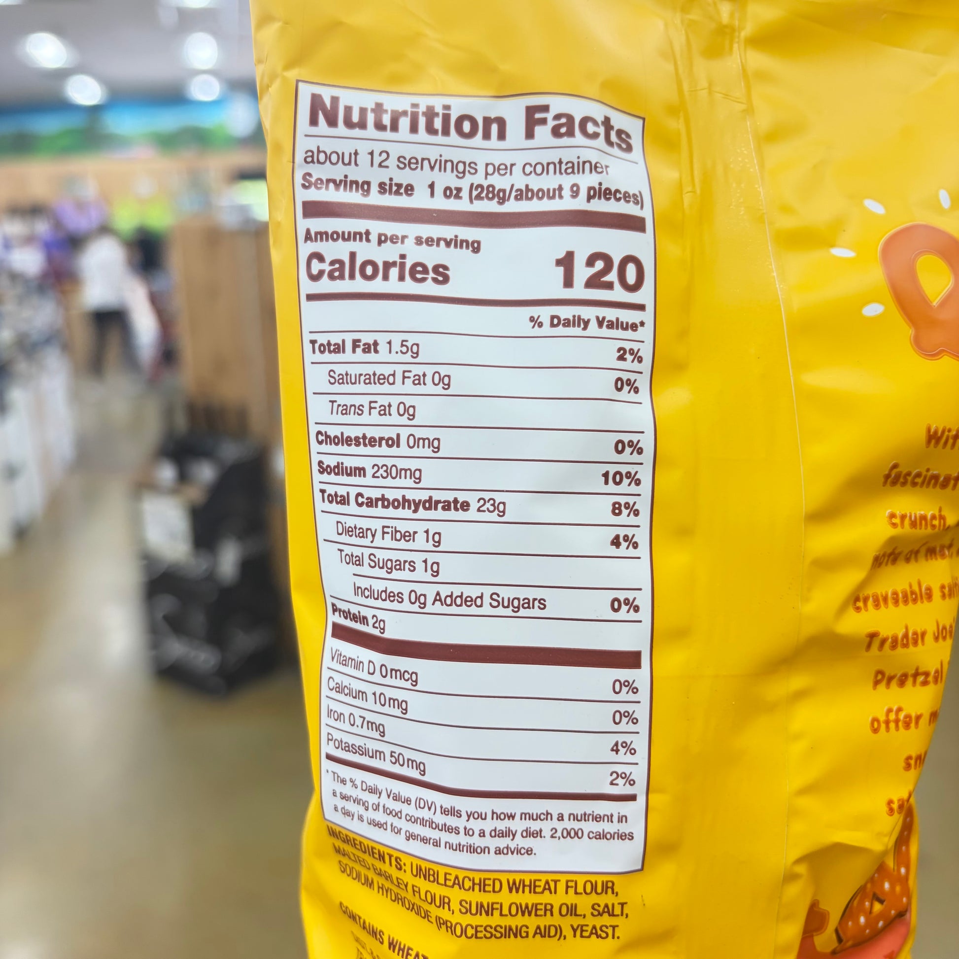 Trader Joe's Mini Pretzel Twists 12 oz (340g)