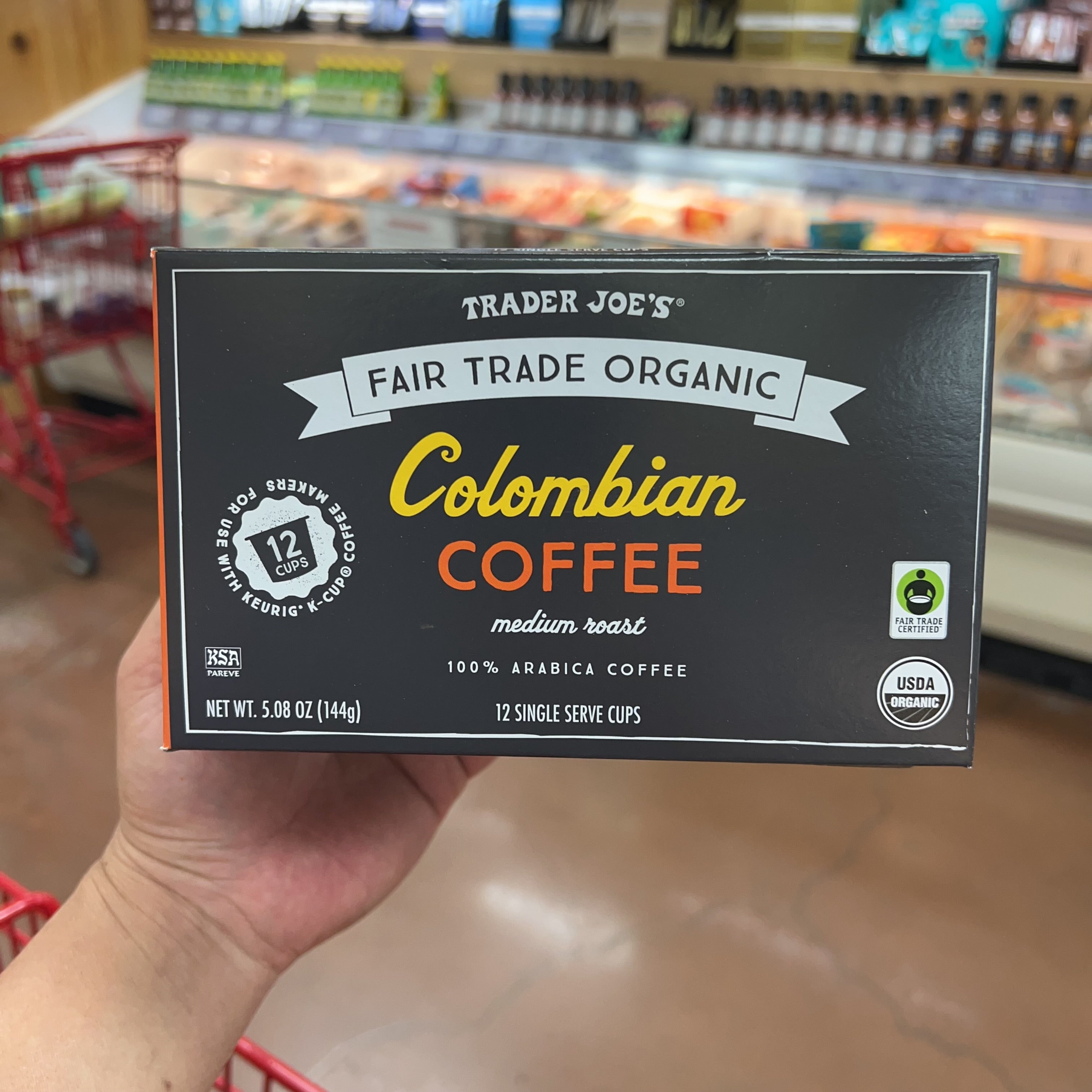 Trader Joe's Organic Colombian Coffee K-Cups | Buy Online – HIOOL