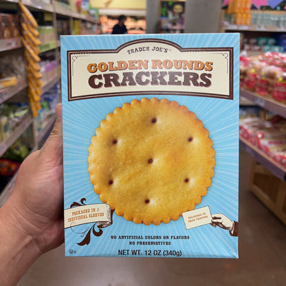 Trader Joe's Golden Rounds Crackers