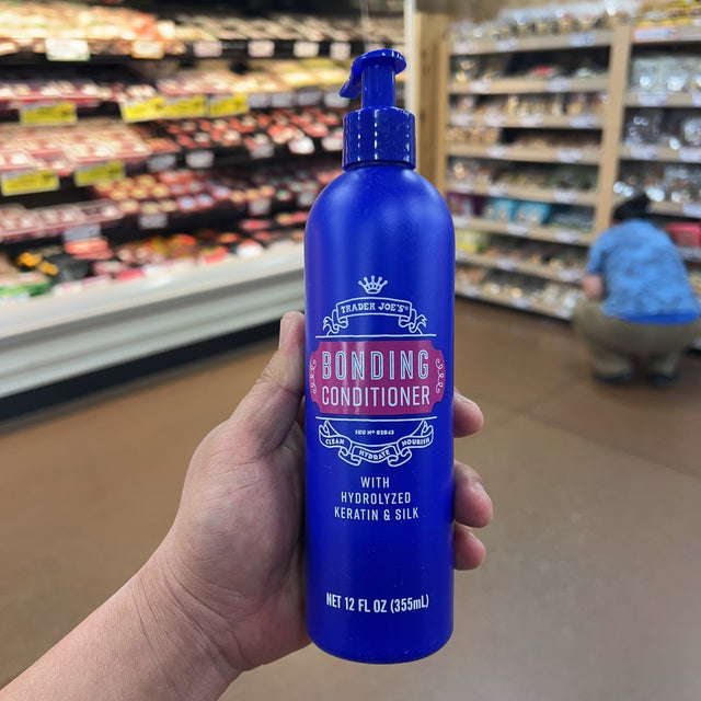 Trader Joe's Bonding Conditioner Hydrolyzed Keratin & Silk Bond-Repairing 12 fl oz