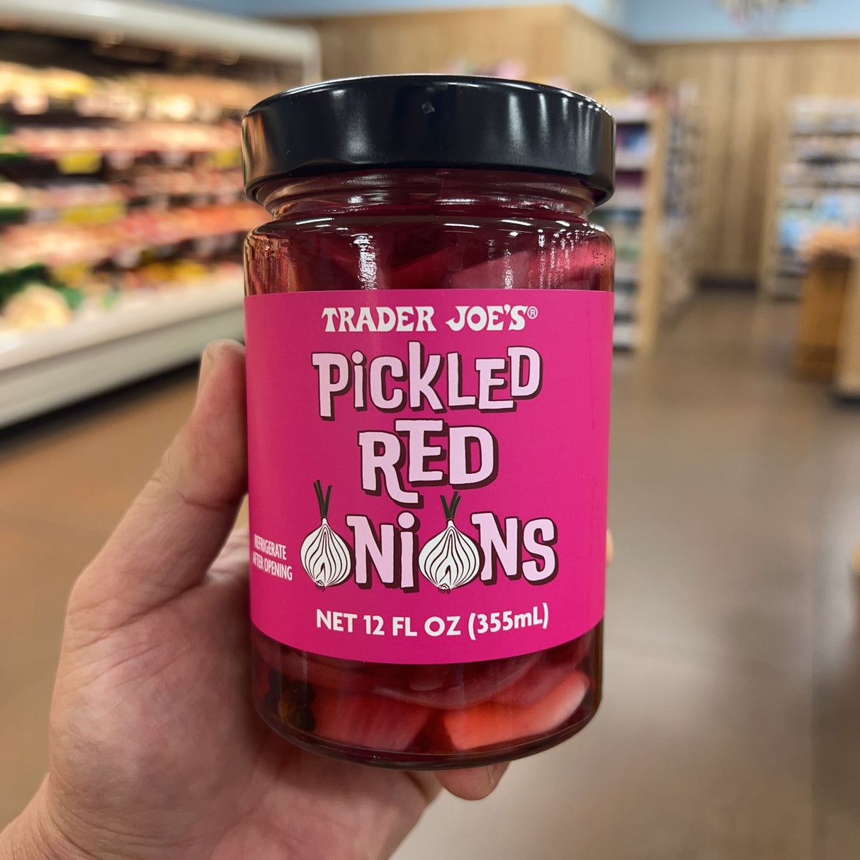 Trader Joe's Pickled Red Onions 12 fl oz