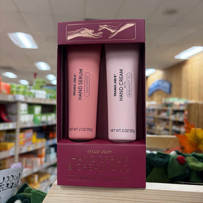 Trader Joe's Hand Serum & Cream Duo 2-Piece Set 2 oz Each