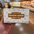 Trader Joe's Ginger Lemon Herbal Tea, 20 tea bags, 1 oz (28 g)
