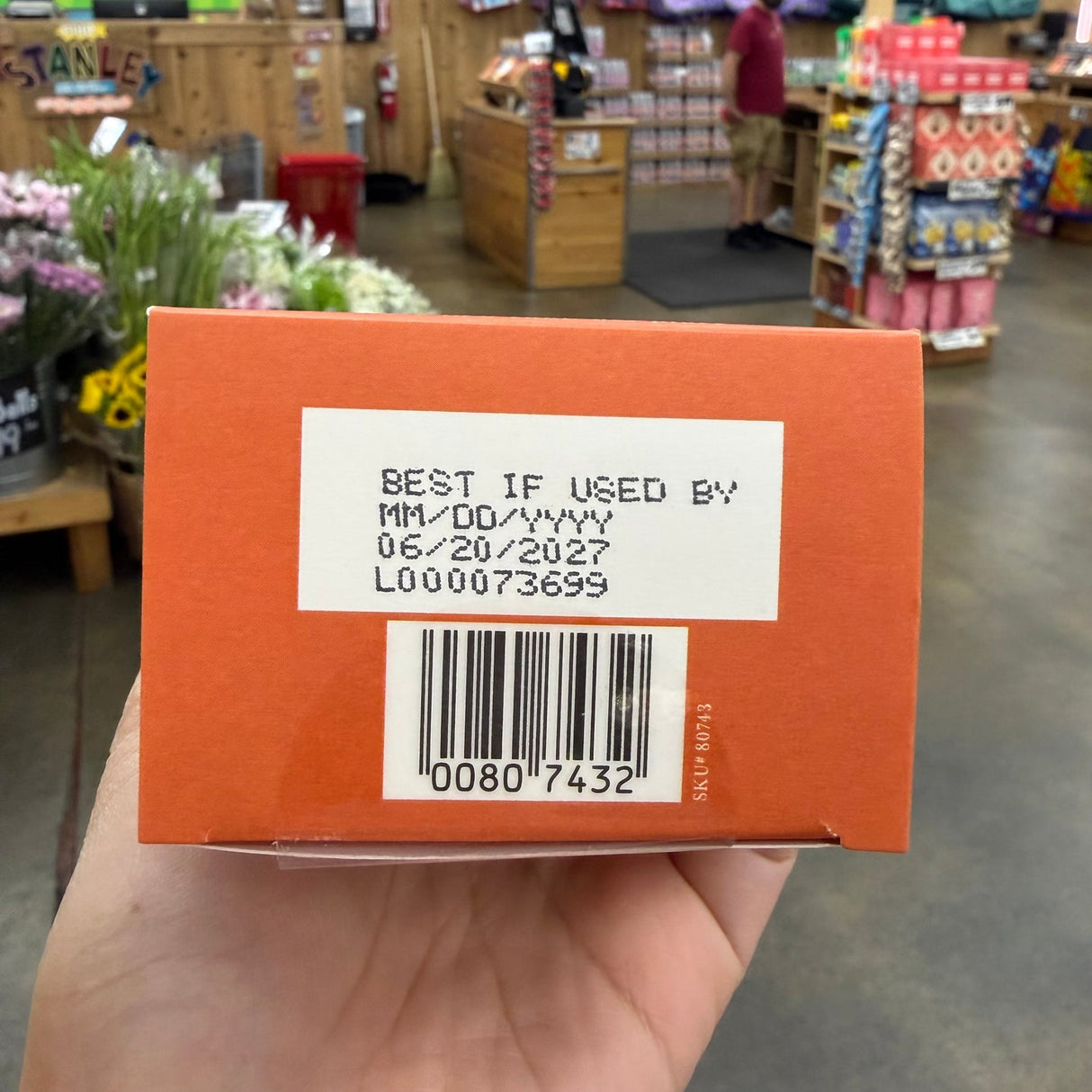 Trader Joe's All Butter Apricot Shortbread Cookies — Barcode (ISBN, UPC, GTIN, etc.)