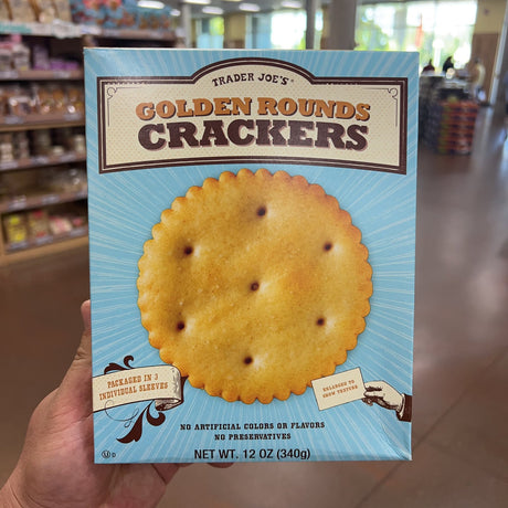 Trader Joe's Golden Rounds Crackers