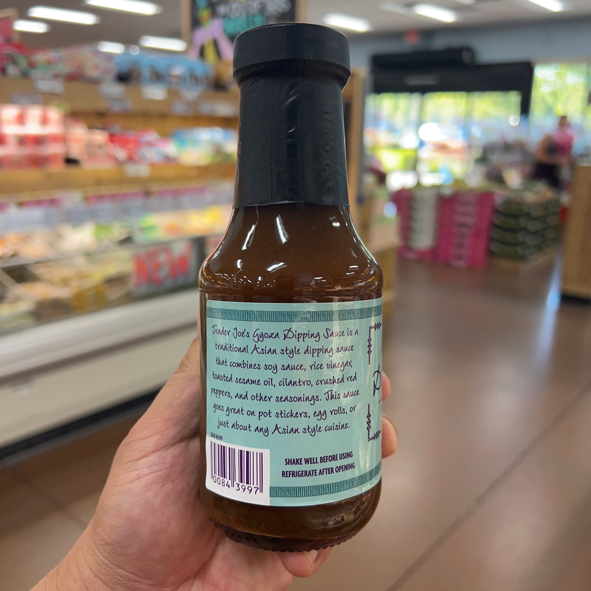 Trader Joe's Gyoza Dipping Sauce 10 fl oz UPC 00843997