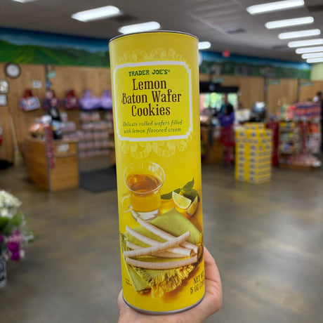 Trader Joe's Lemon Baton Wafer Cookies, product image 2