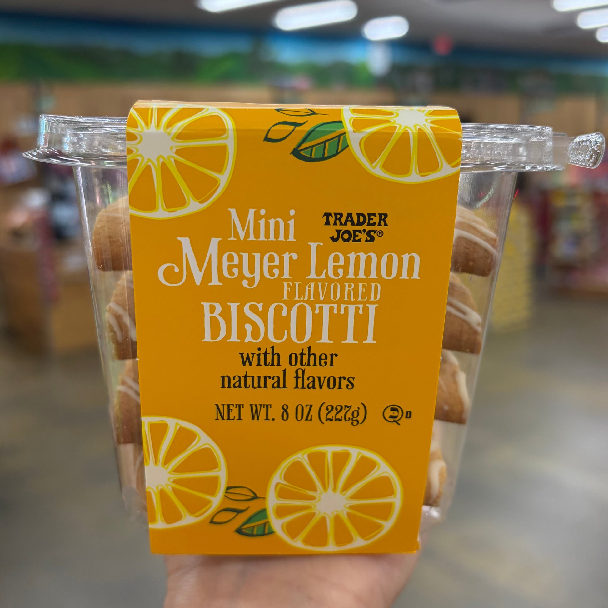 Trader Joe's Mini Meyer Lemon Flavored Biscotti