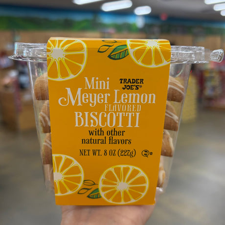 Trader Joe's Mini Meyer Lemon Flavored Biscotti